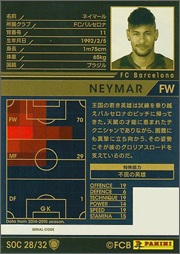 ネイマール | WCCF カードデータ詳細